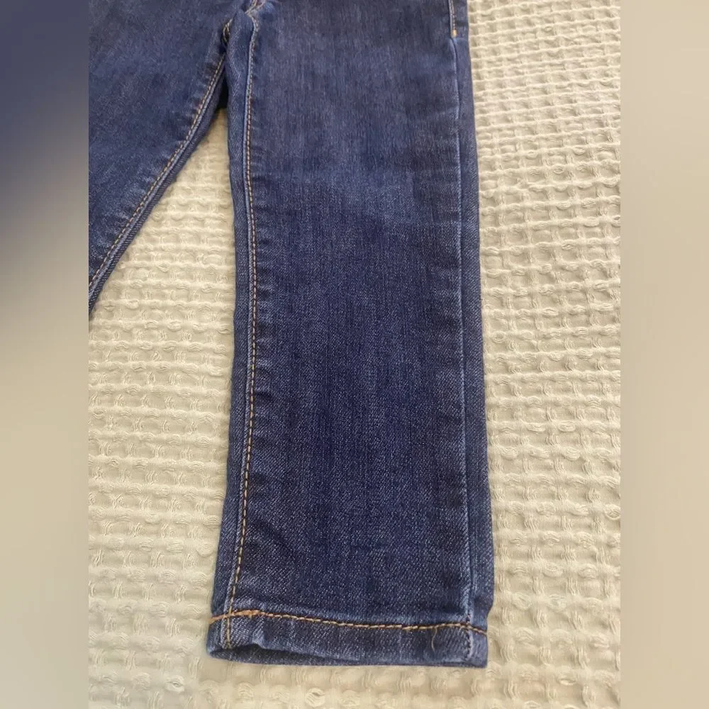 OshKosh B'gosh Super Skinny Dark Wash Toddler Jeans Size 2T Everyday Wear